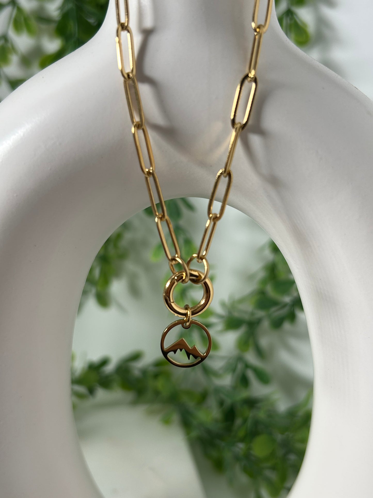 Paperclip Chain Necklace