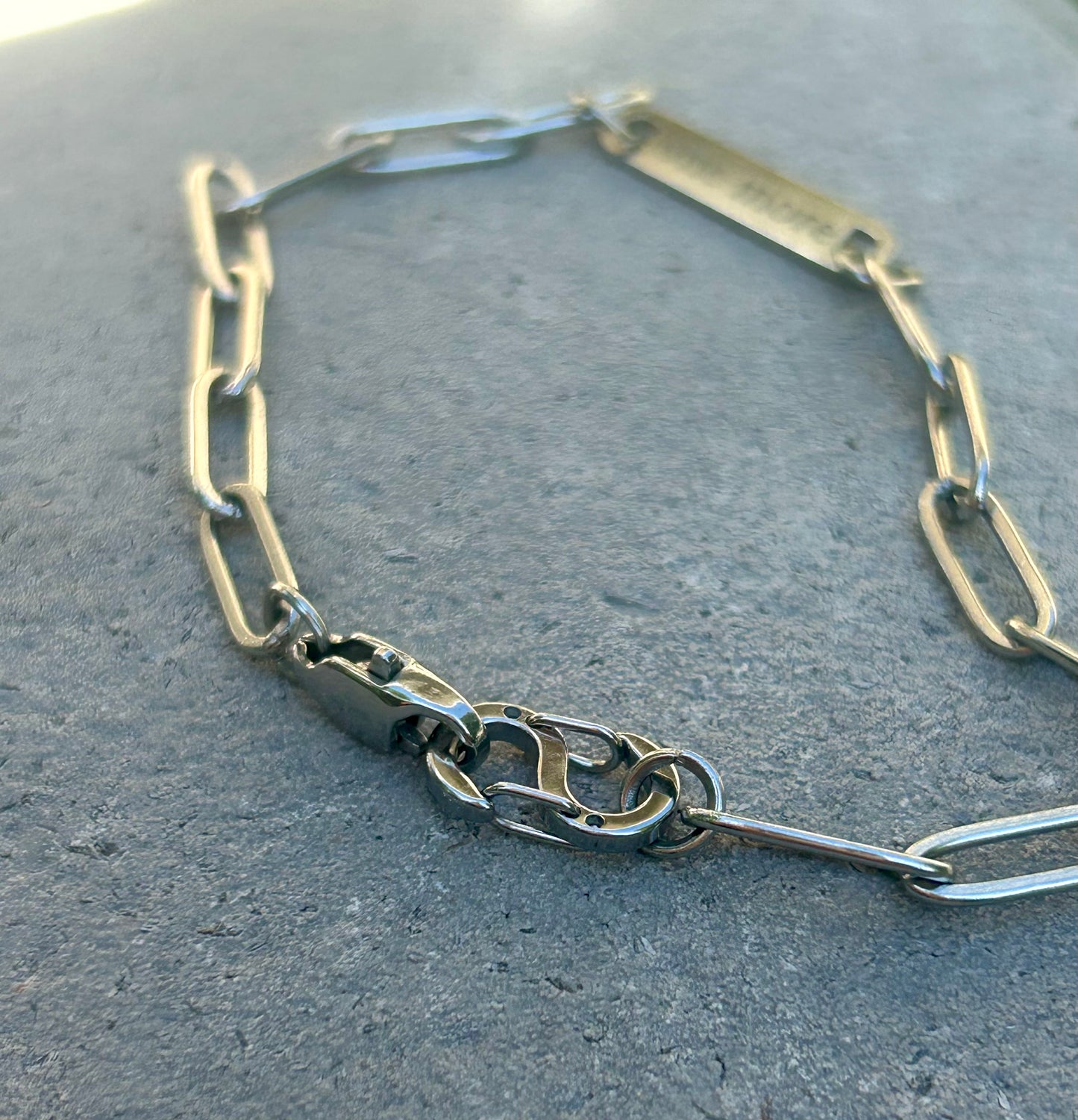 Double Opening Necklace & Bracelet Clasp Extender – Stainless Steel