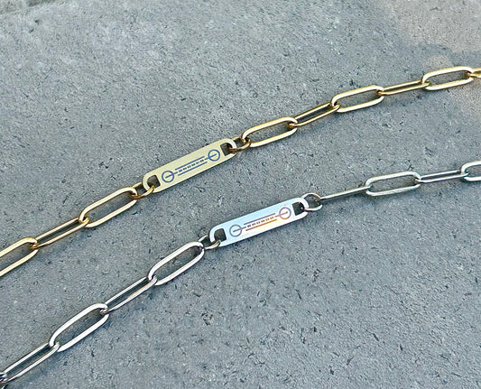 Bronco Paperclip Bracelet