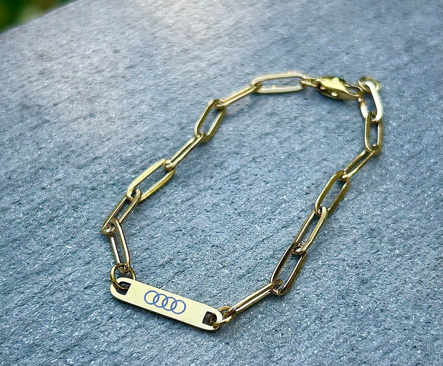 Audi Paperclip Bracelet
