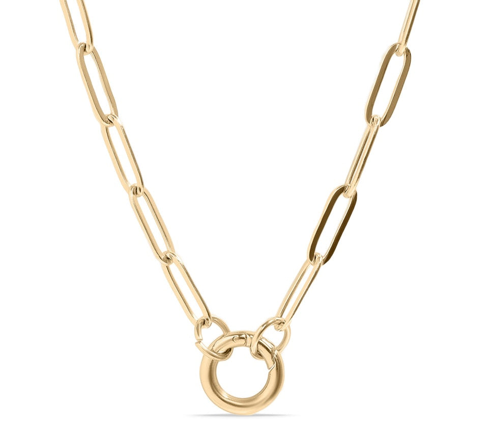 Paperclip Chain Necklace