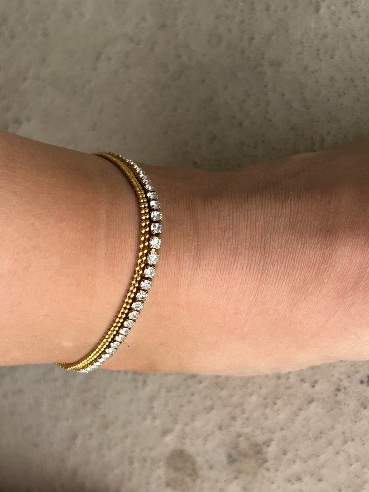Golden Glimmer Anklet