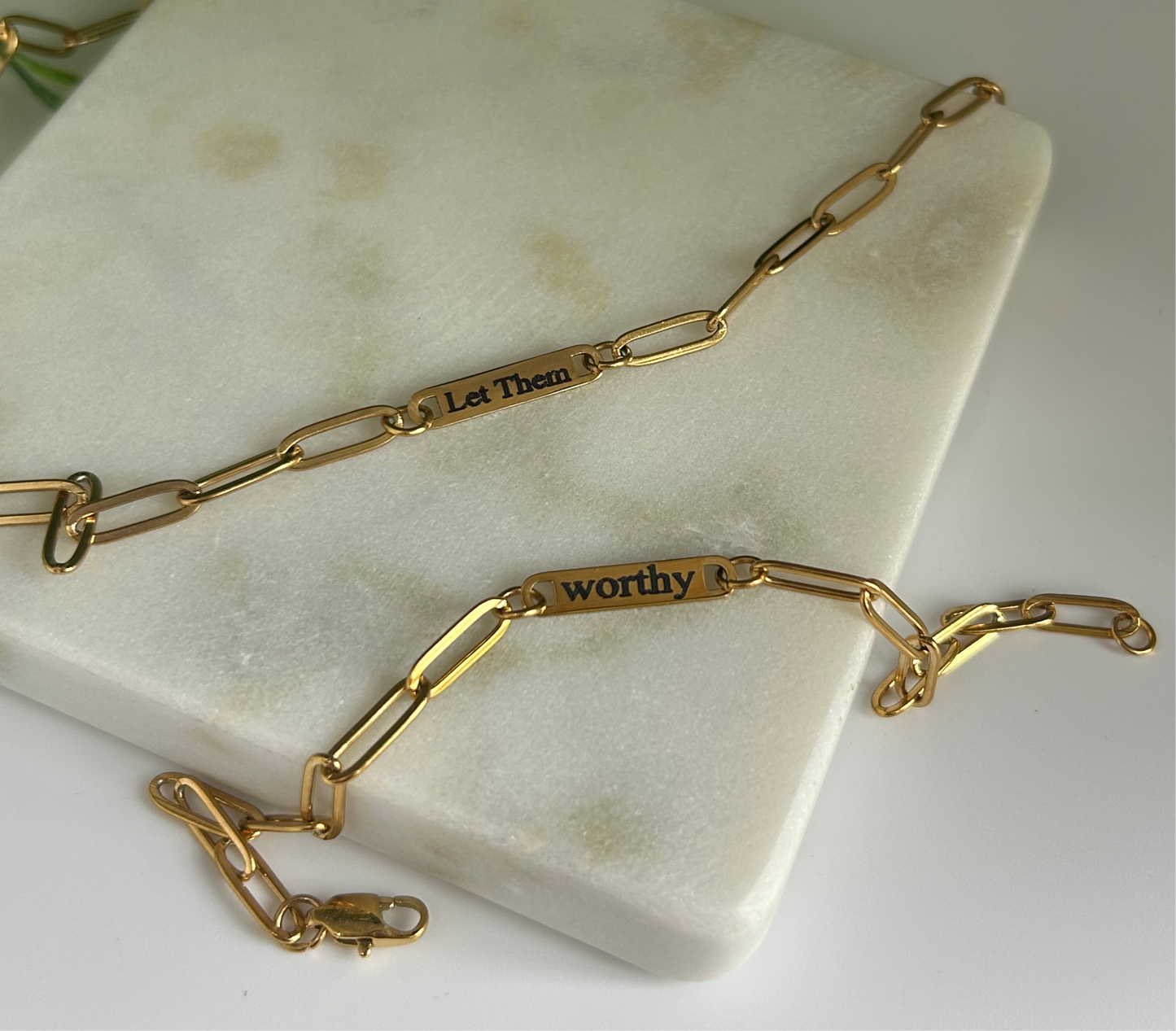 Let them + Worthy Paperclip Set