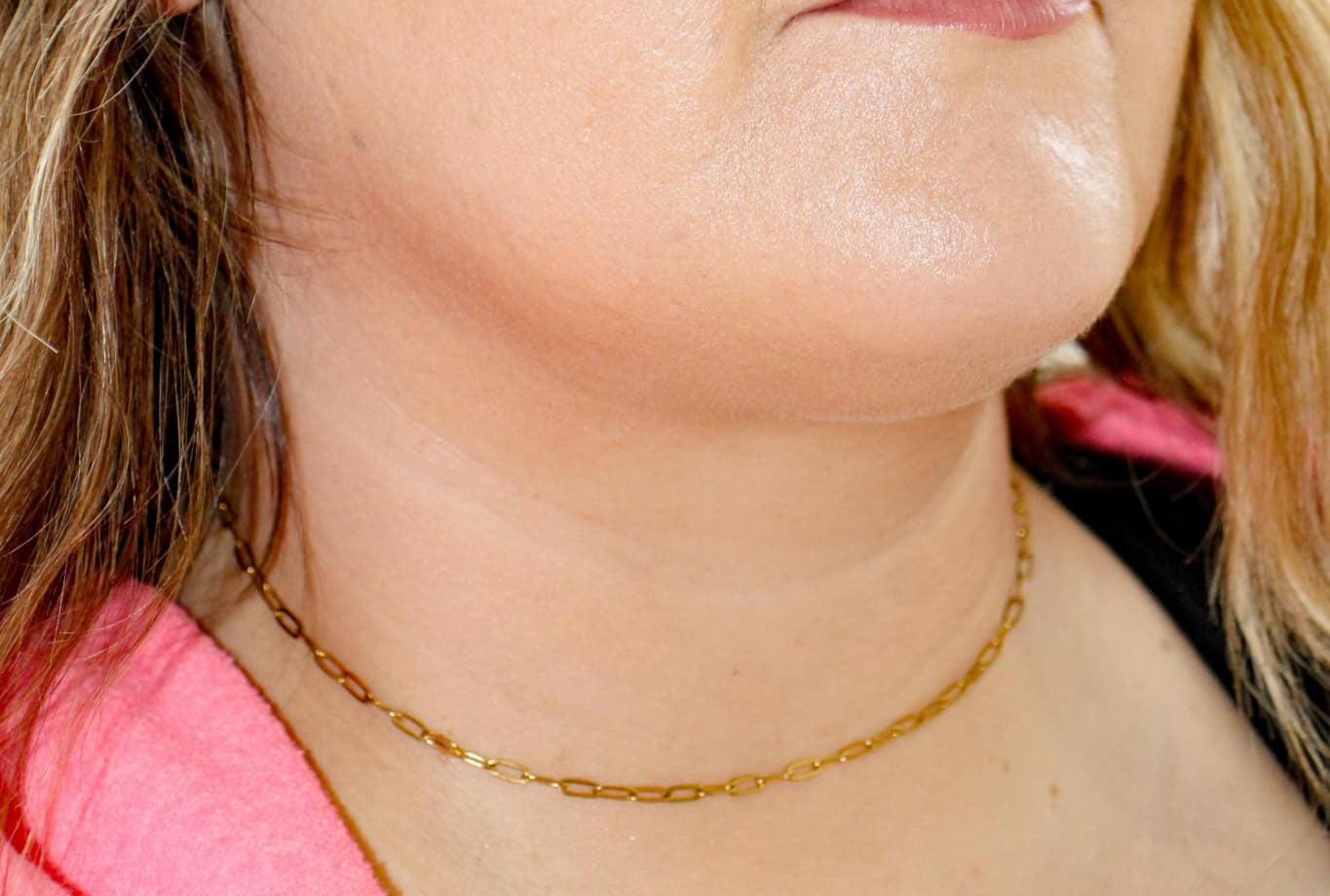 Stainless Steel Paperclip Chain Necklace