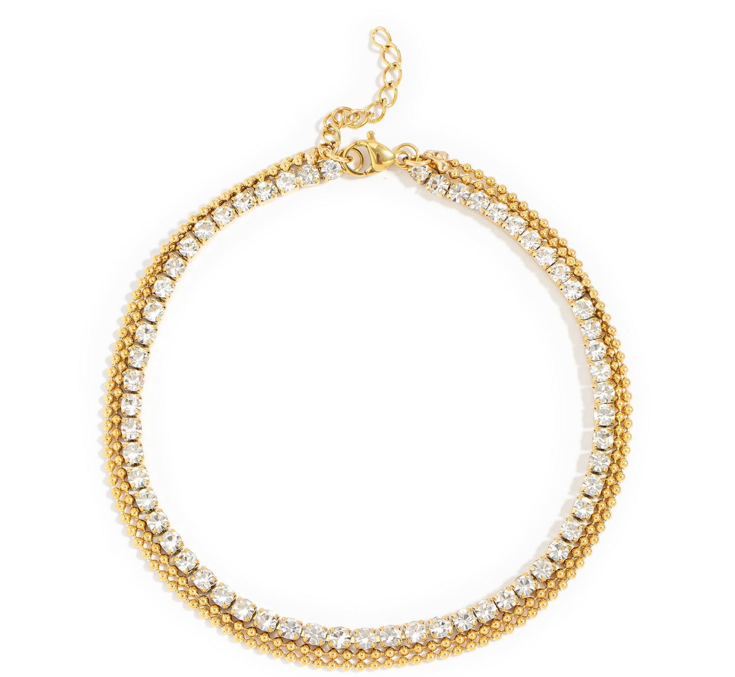 Golden Glimmer Anklet