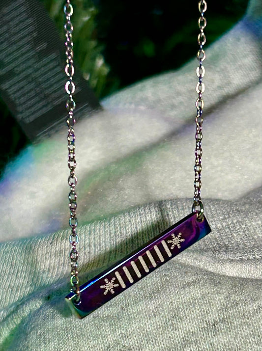 Snowflake Jeep Grille Necklace