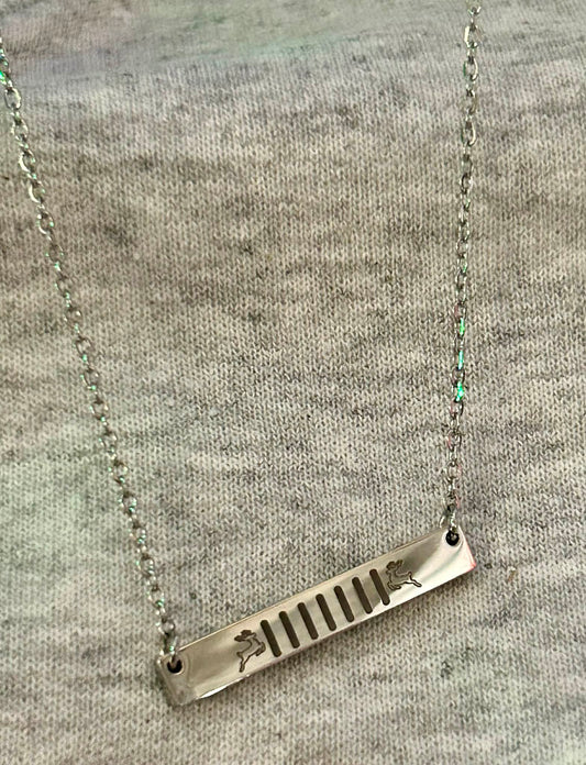 Reindeer Jeep Grille Necklace